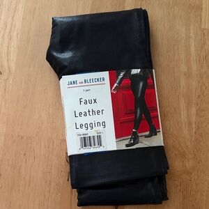 Faux leather leggings NEW